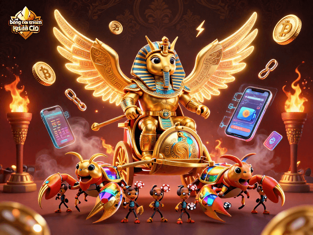 Watch the giant scarab beetle and scorpions represent bóng đá trực tuyến kèo nhà cái with dazzling visuals.