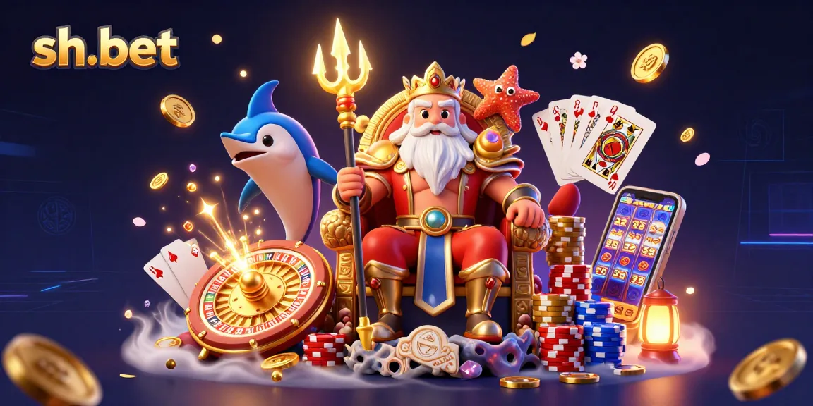 Experience the lively sh-bet casino scene with Neptune and dynamic gaming elements.