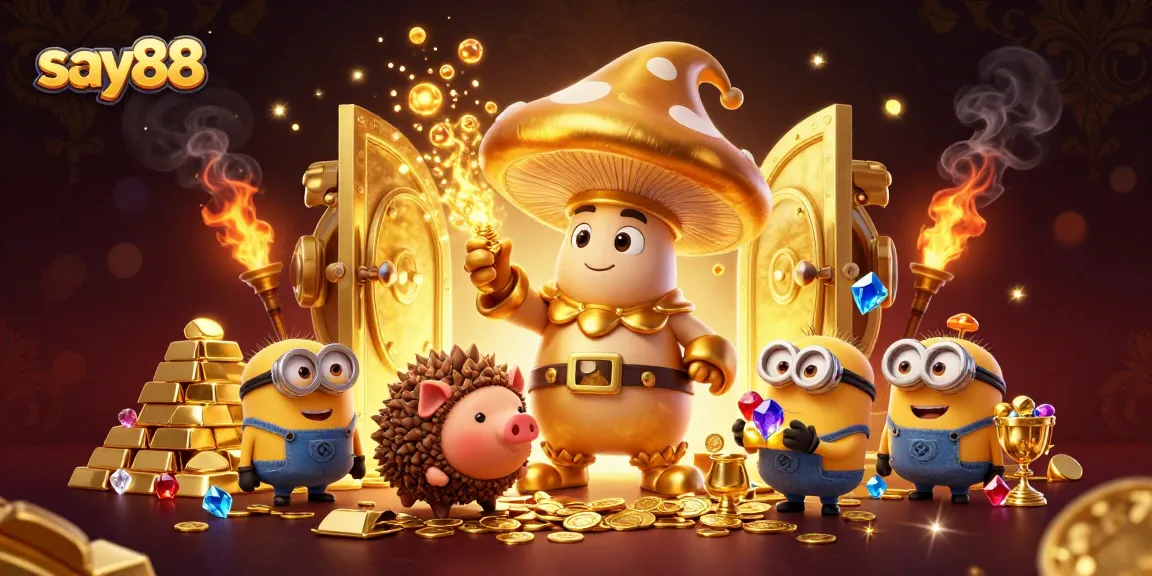 Engage with thrilling games at say88's vibrant casino featuring magical treasures.