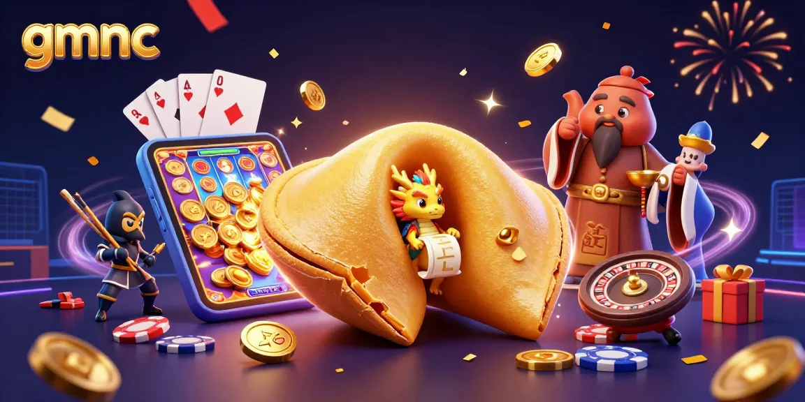 Experience gmnc by winning big with a magical slot game in a vibrant 3D illustration.