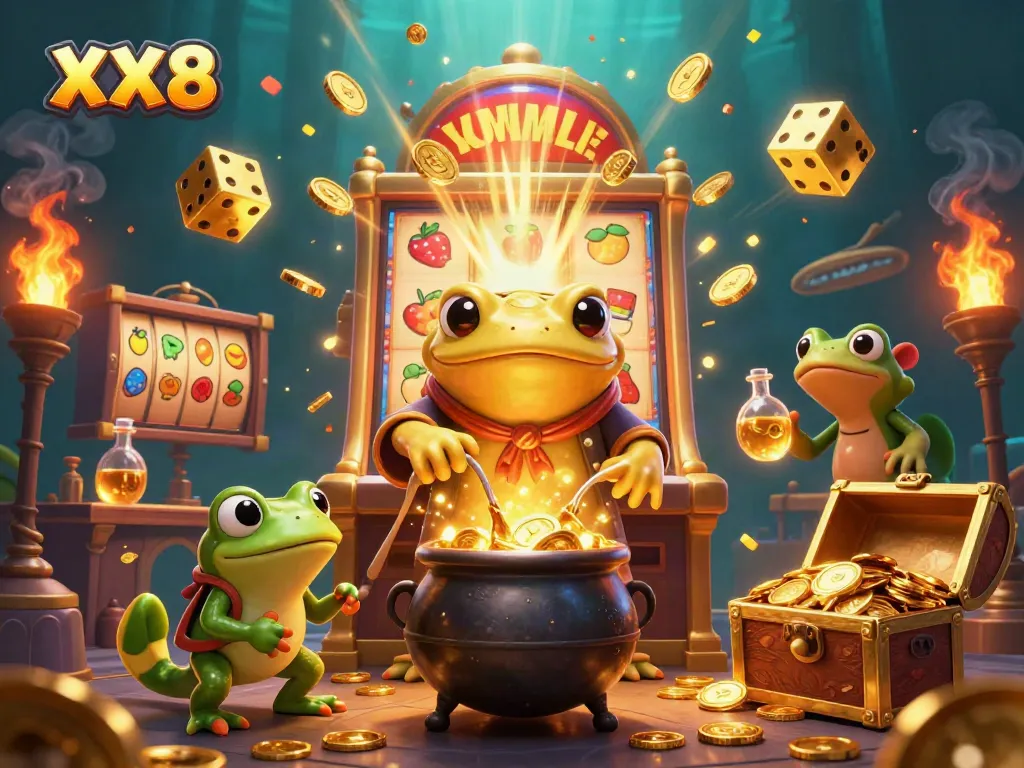 Engage in the vibrant world of XX8 casino games with golden creatures, bursting jackpots, and thrilling action.