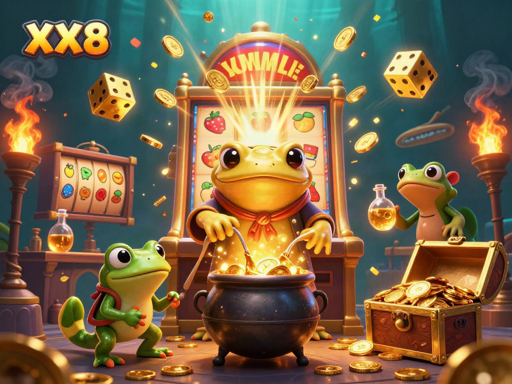 Engage in the vibrant world of XX8 casino games with golden creatures, bursting jackpots, and thrilling action.