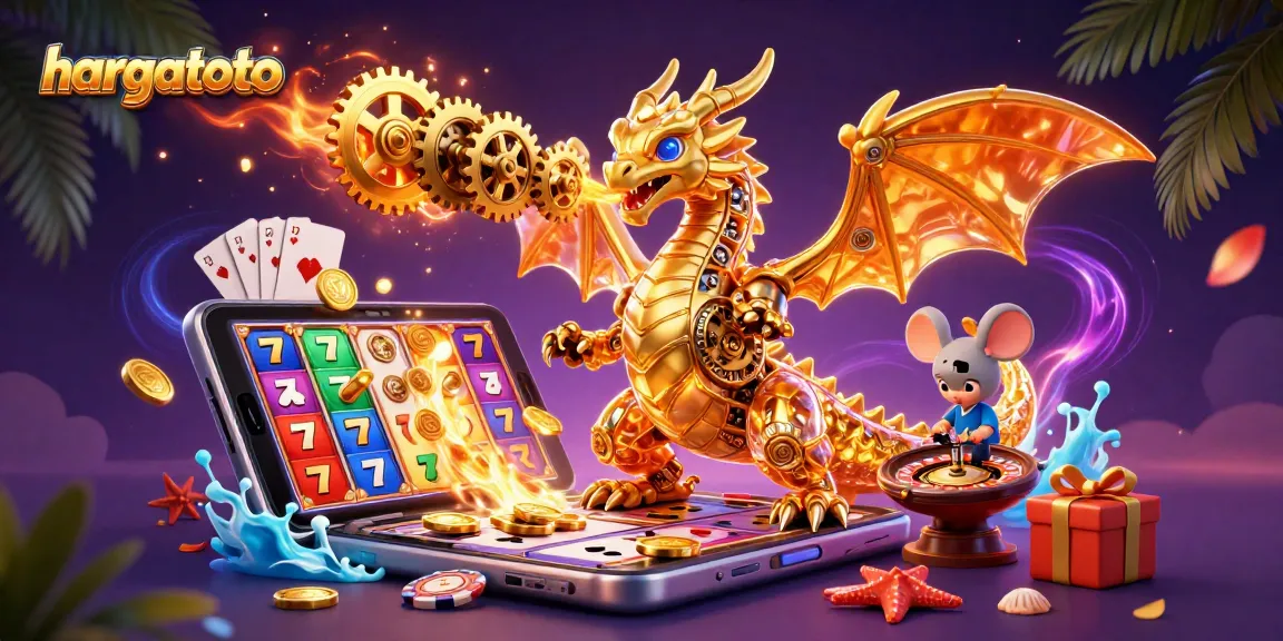 Spin the reels on hargatoto with immersive 3D casino elements and captivating visuals.