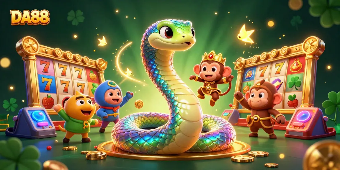 Spin the reels with DA88 for winning thrills in this vibrant casino scene.