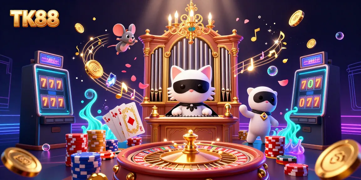 Engage with exciting TK88 casino games featuring dynamic characters and vibrant gaming elements.