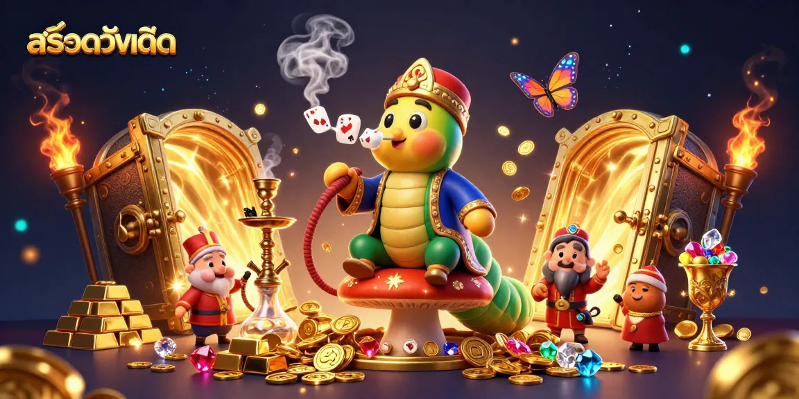 Experience the thrill of slots as สล็อตอัพเดท reveals treasures among vibrant 3D characters.