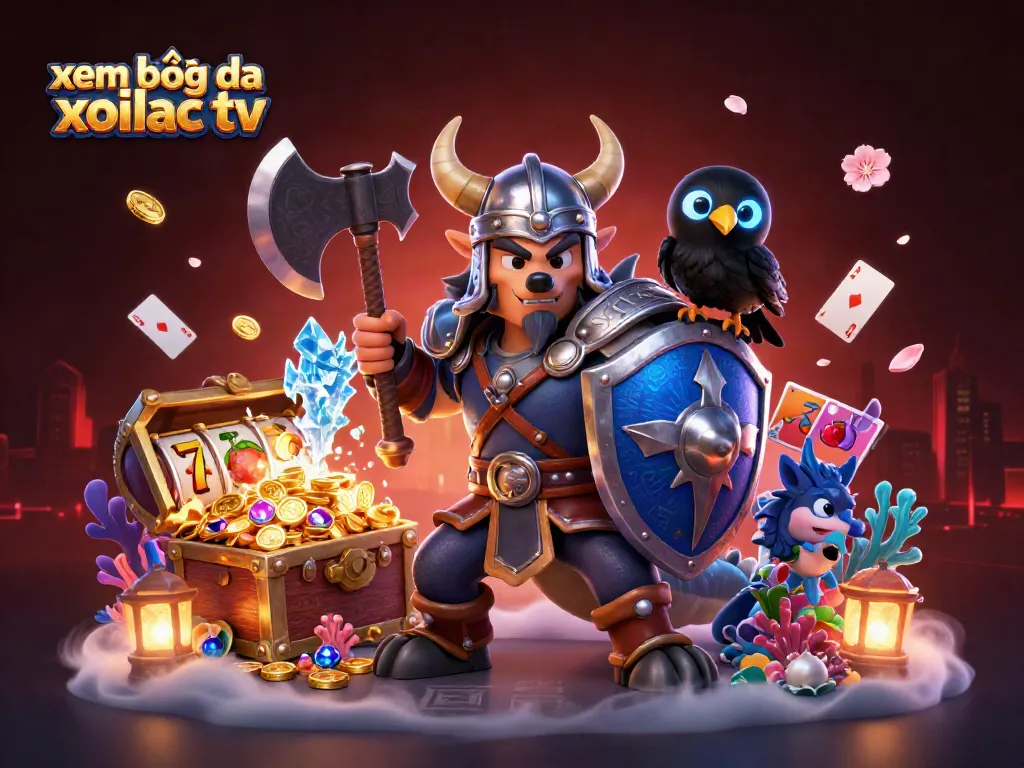 Experience the excitement of xem bóng đá xoilac tv with engaging characters and vibrant gambling elements.