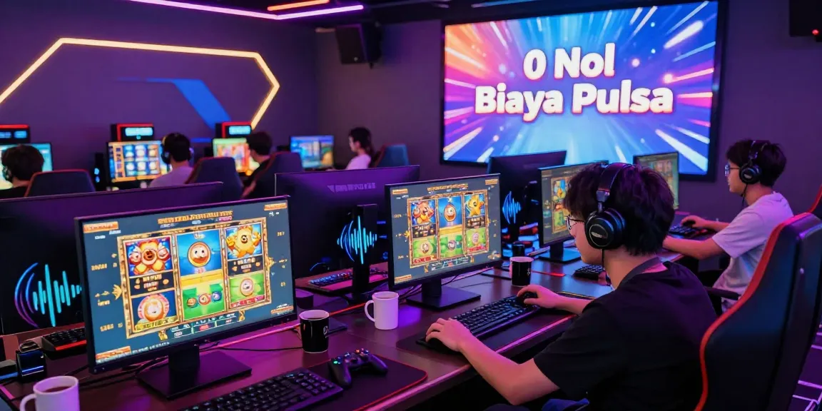 Exciting online gaming setup showcasing players enjoying depo pulsa 10k tanpa potongan with vibrant graphics and dynamic environment.