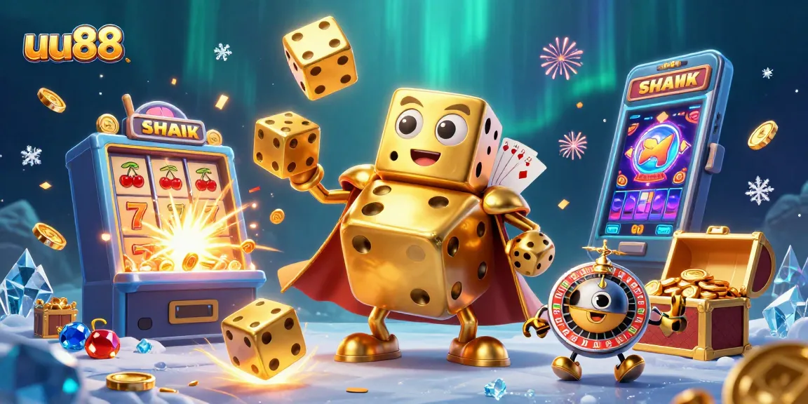 Experience exhilarating gambling action at uu88 with vibrant 3D casino characters and exciting game elements.