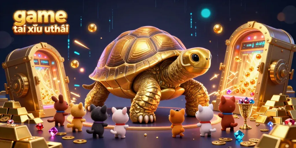 Elevate your play with game tài xỉu uy tín in this vibrant 3D treasure-filled illustration.