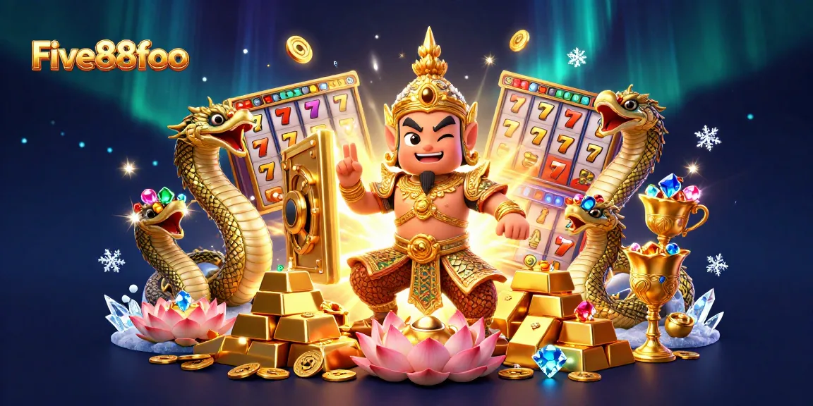 Engage with Five88foo for thrilling slots action surrounded by treasures and stunning 3D visuals.