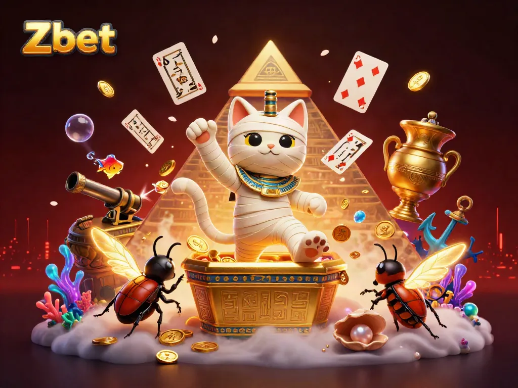 Zbet engages players with vibrant casino games themed around Egyptian mythology and fortune.