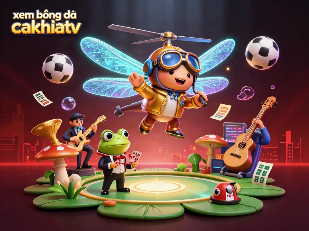 Experience the excitement of xem bóng đá cakhiatv with vivid sports betting elements in a vivid casino scene.