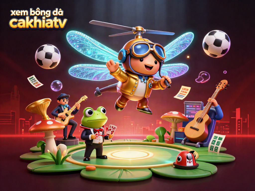 Experience the excitement of xem bóng đá cakhiatv with vivid sports betting elements in a vivid casino scene.