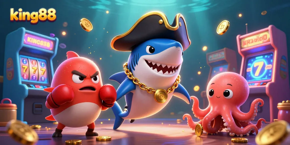 Engage in thrilling games at king88 with vibrant characters and dynamic casino elements.