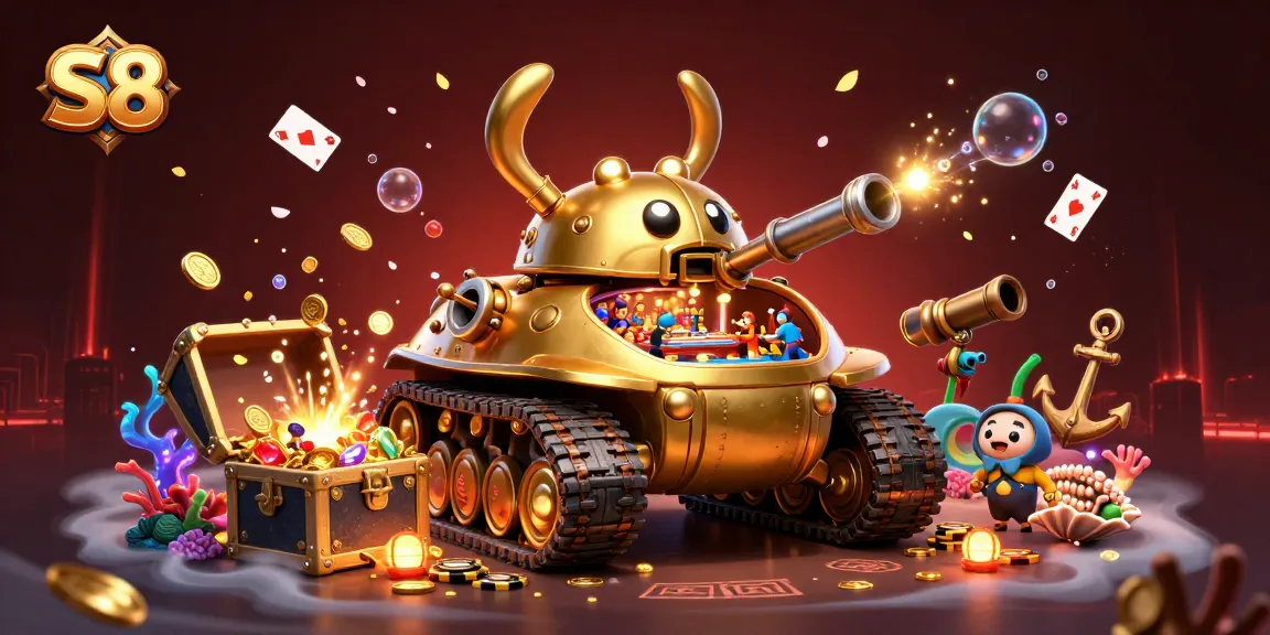 Experience the captivating world of S8 with a golden beetle tank casino, lively gameplay, and stunning visuals.