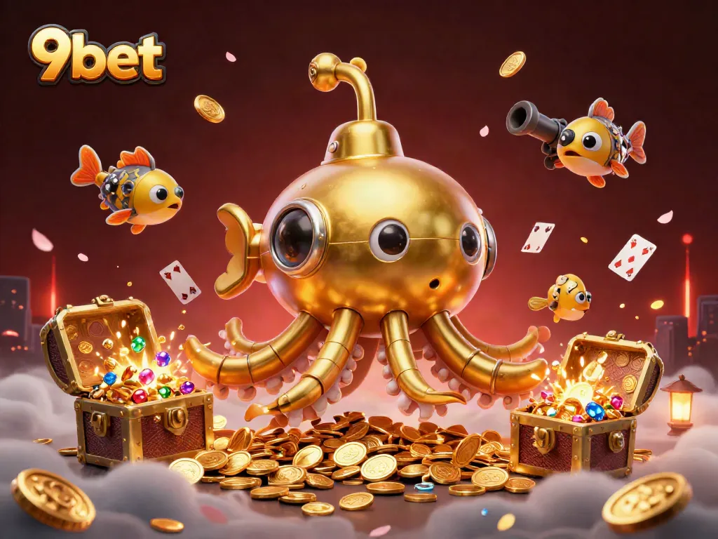 Experience exciting wins with 9bet's dynamic underwater casino adventure.