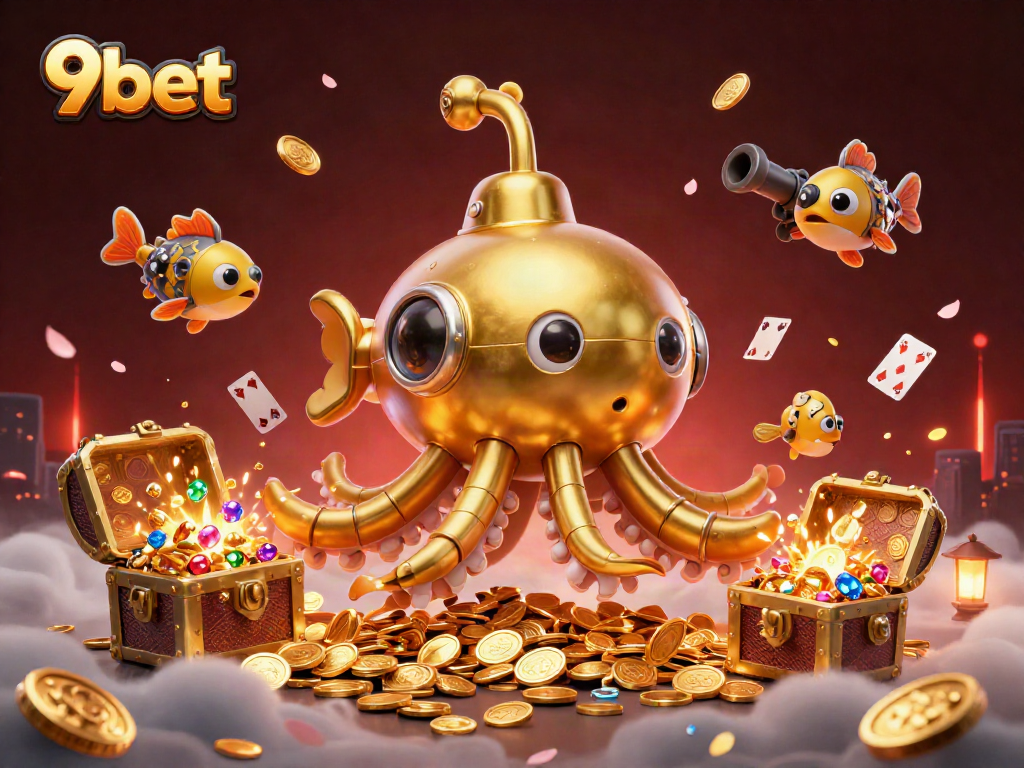 Experience exciting wins with 9bet's dynamic underwater casino adventure.