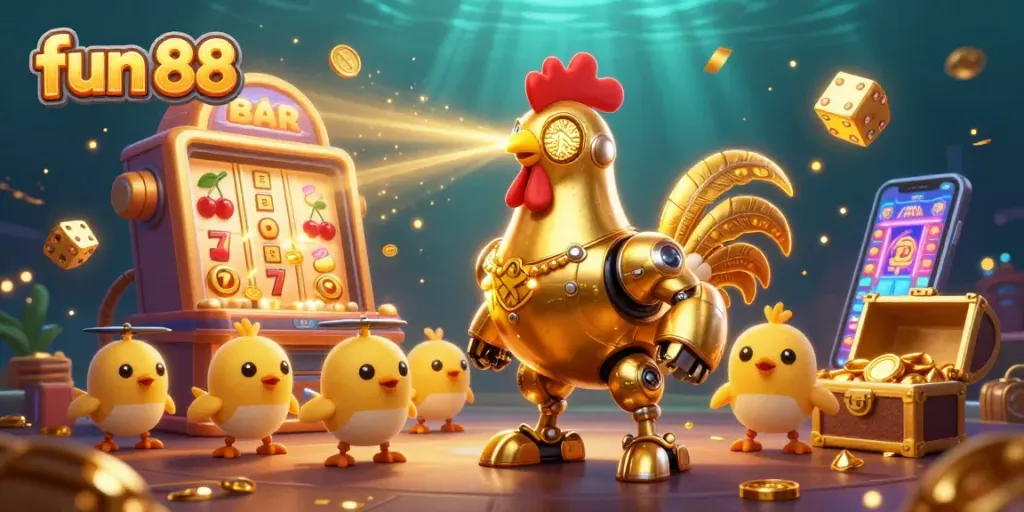 Experience the excitement of fun 88 with thrilling slot games and vibrant casino visuals.
