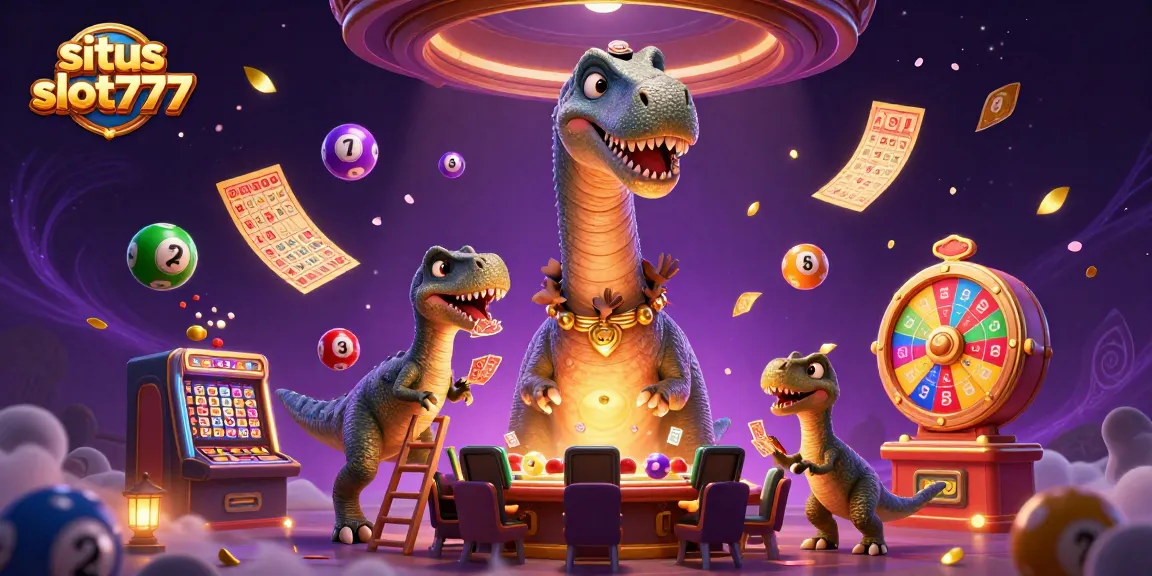 Experience thrilling moments with situs slot777 as vibrant slot machines come alive in a 3D party atmosphere.