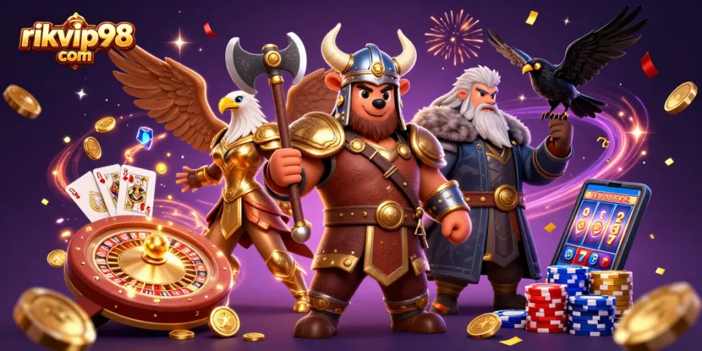 Experience thrilling wins at rikvip98 com with vibrant slot games and dynamic casino action.