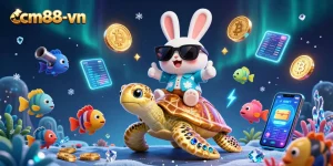 Engage with cm88-vn's thrilling fish shooting game featuring vibrant underwater characters and crypto elements.