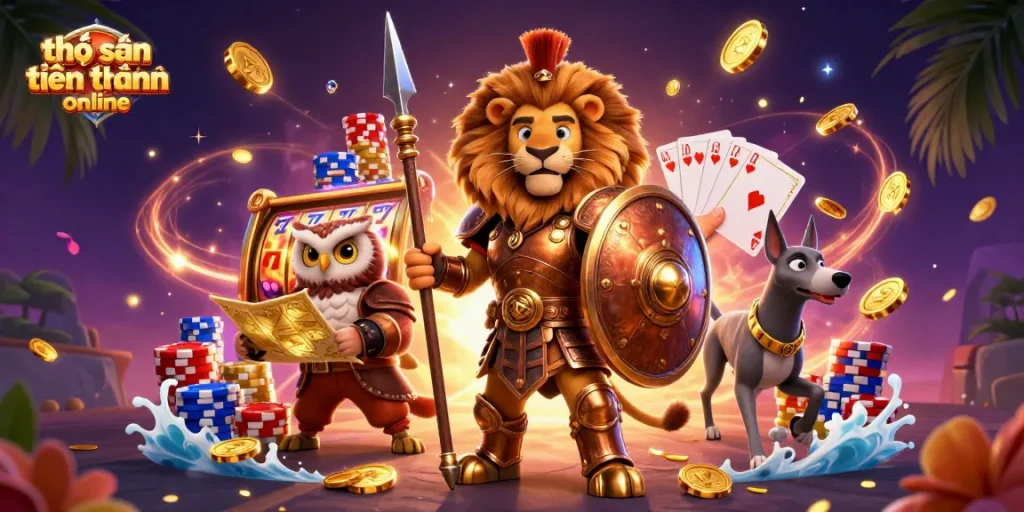 Engage in thợ săn tiền thưởng online with dynamic scenes of winning strategies and a thrilling gaming experience.
