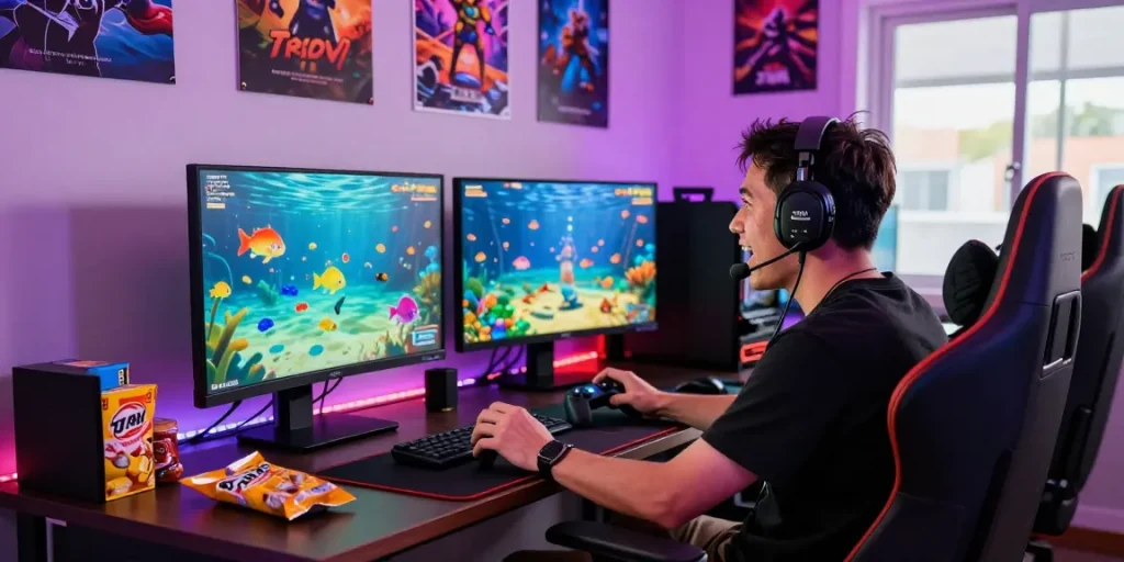 Experience thrilling gaming action at https://78wind.com/ with engaging arcade visuals and vibrant atmosphere.