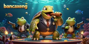 bancaxeng players aim for big wins in an underwater casino gaming scene full of sea creatures.